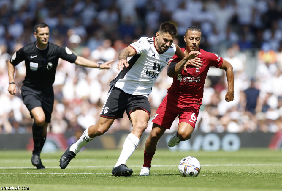 ليفربول ينجو من الهزيمة أمام فولهام