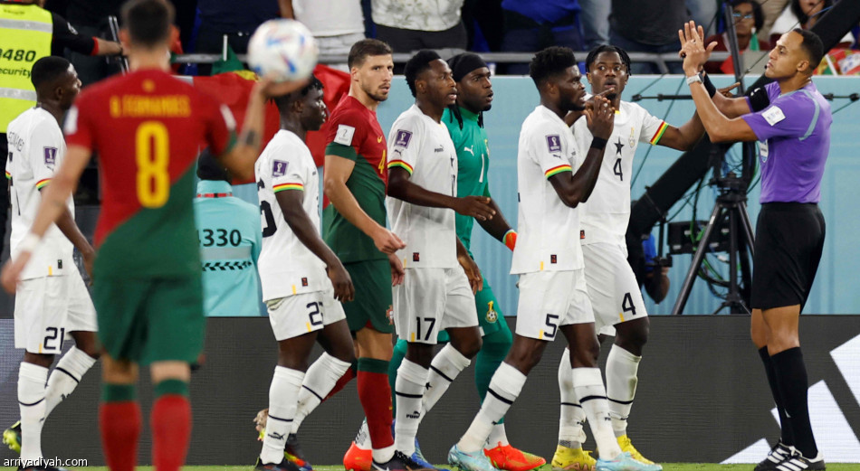 رونالدو يقود البرتغال إلى عبور  غانا