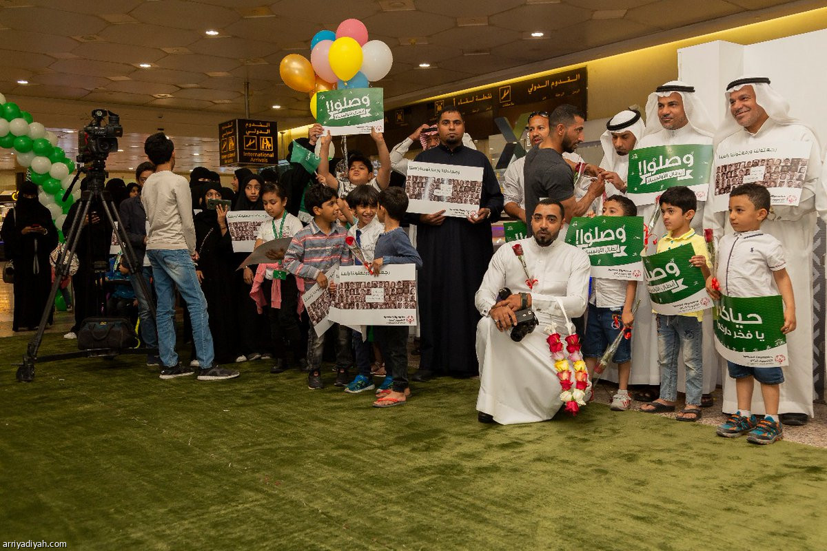 استقبال الأبطال