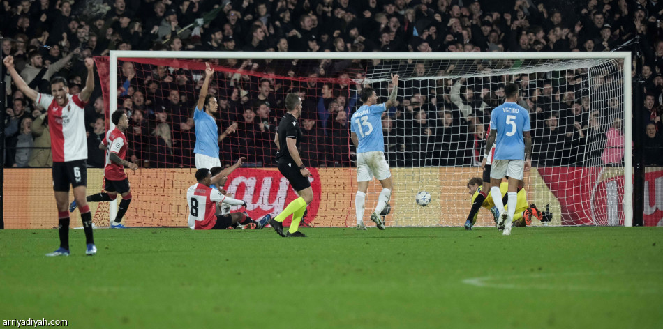 أبطال أوروبا.. فينوورد يكسب لاتسيو بثلاثية