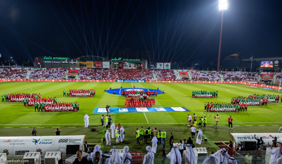 أهلي دبي يعبر عجمان.. ويحتفل باللقب