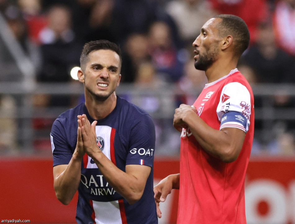 سان جيرمان يتعثر.. وراموس ينال الحمراء رقم 28