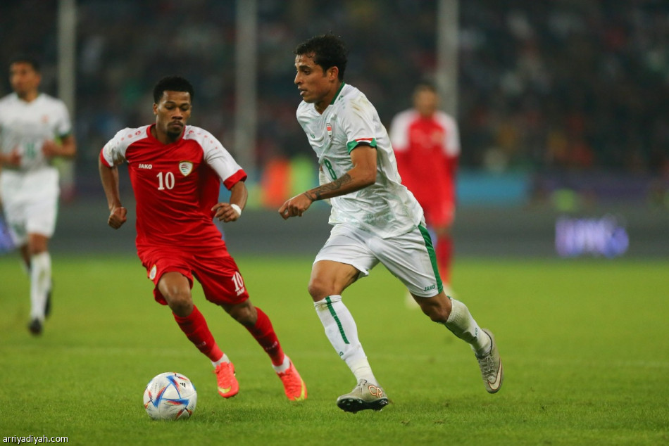 السلبية تحكم مواجهة العراق وعمان الافتتاحية