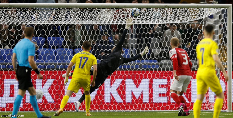 كازاخستان تقلبها على الدنمارك في 17 دقيقة