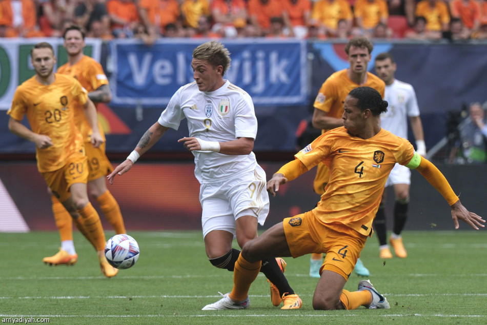 إيطاليا تحصد برونزية دوري الأمم الأوروبية