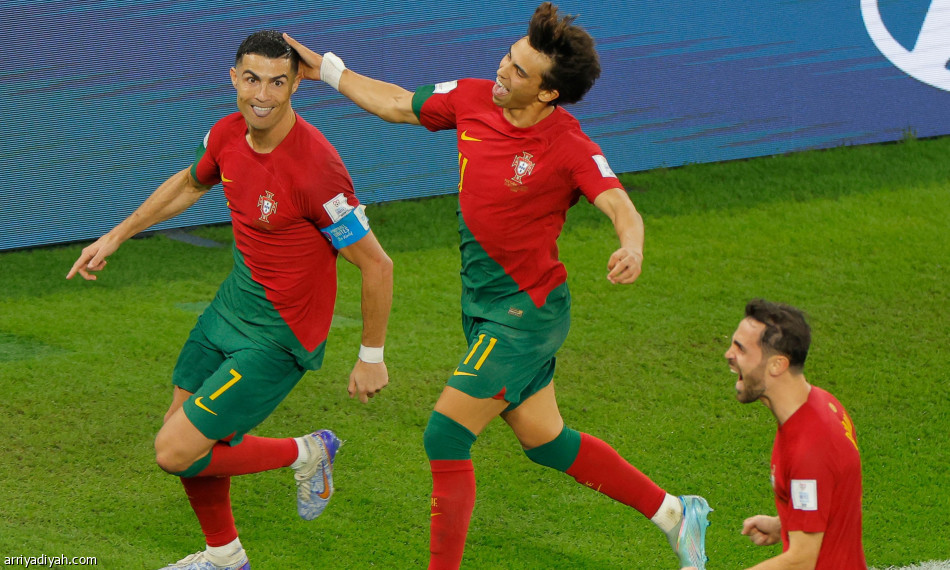 رونالدو يقود البرتغال إلى عبور  غانا