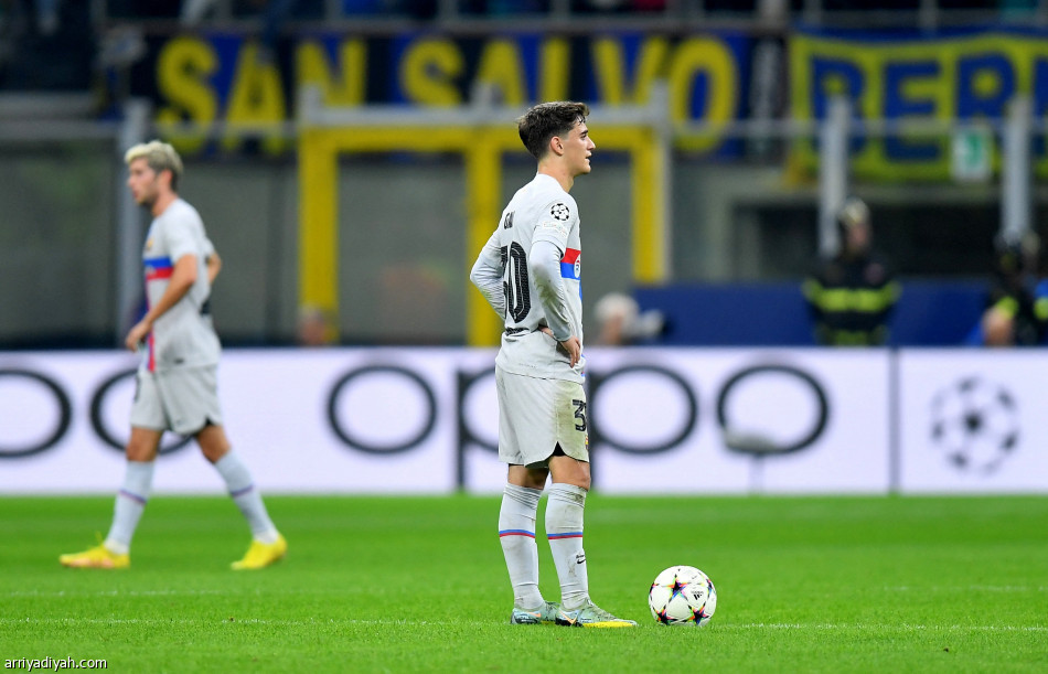 الأبطال.. إنتر ميلان يصعق برشلونة