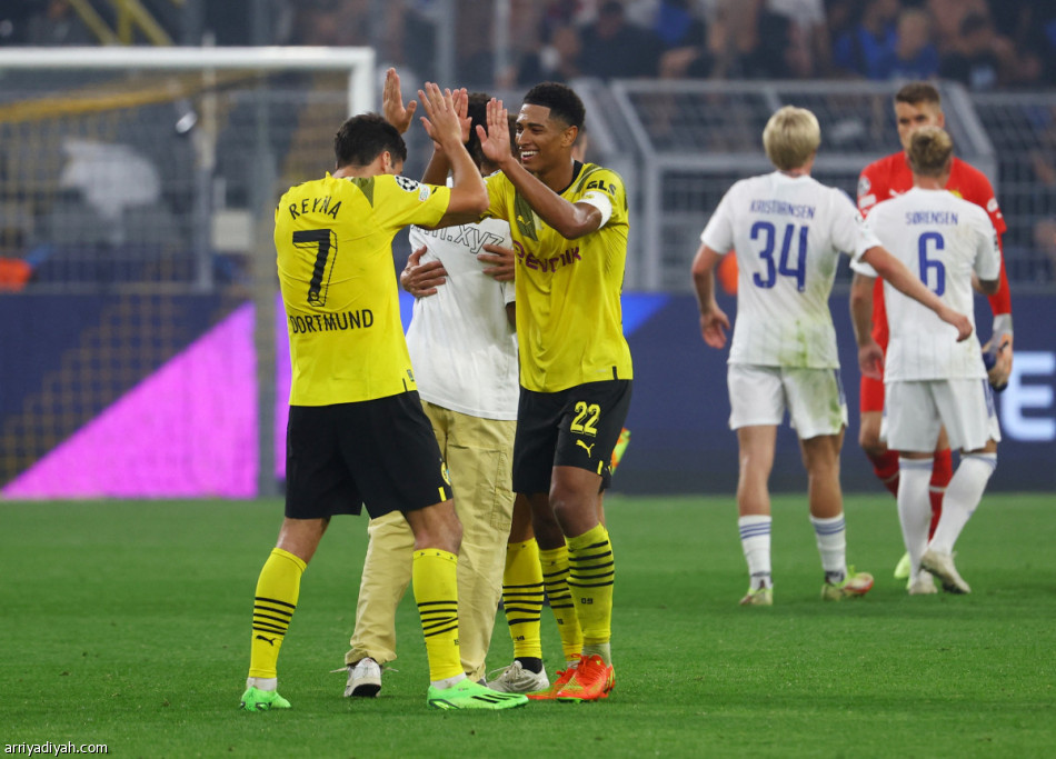 أبطال أوروبا.. دورتموند يسقط كوبنهاجن بثلاثية