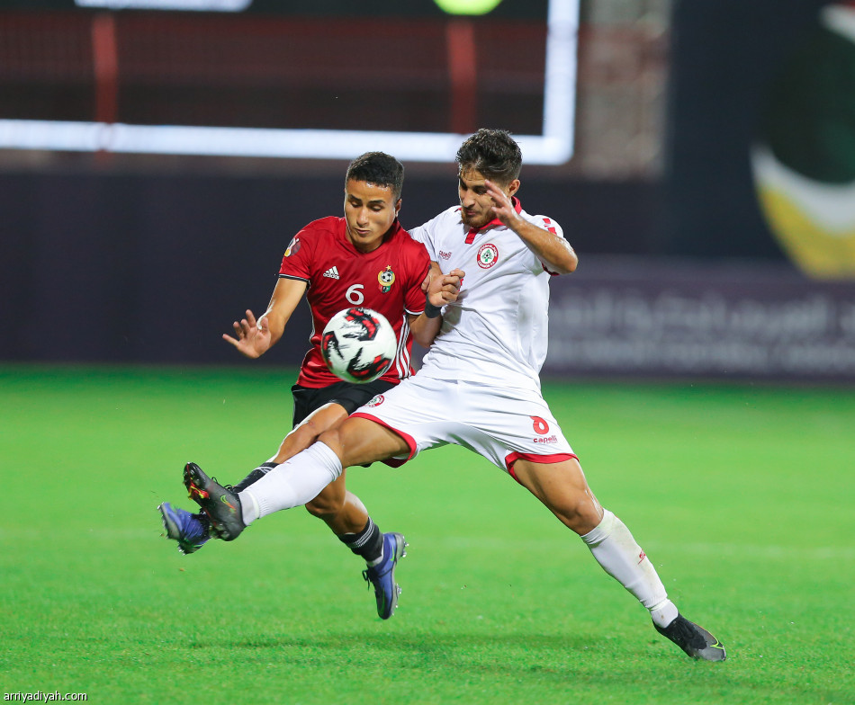 ليبيا تقصى لبنان من كأس العرب
