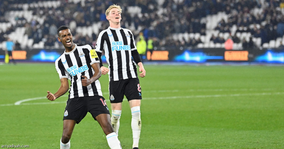 نيوكاسل يستعرض بـ«خماسية» وست هام
