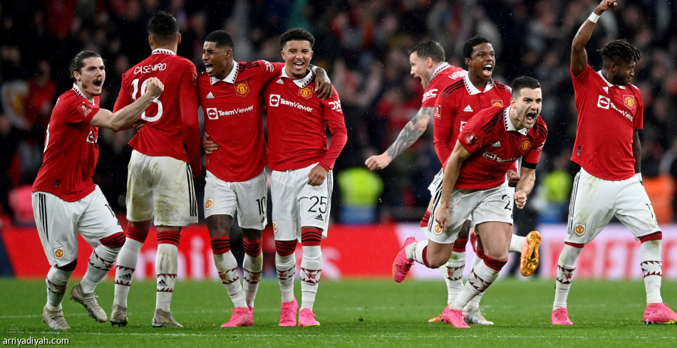 «الترجيحية» تقود يونايتد إلى مواجهة السيتي في نهائي الكأس