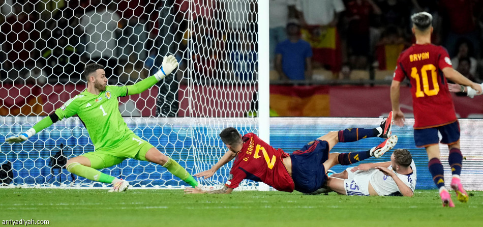 إسبانيا تؤجل تأهل  أسكتلندا إلى «يورو2024»