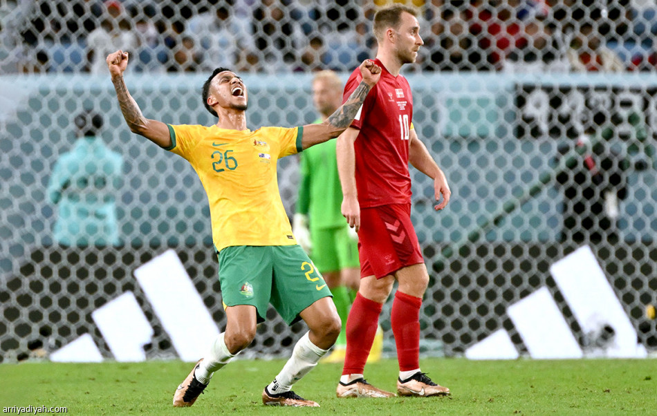 أستراليا..
من الملحق إلى ثمن النهائي