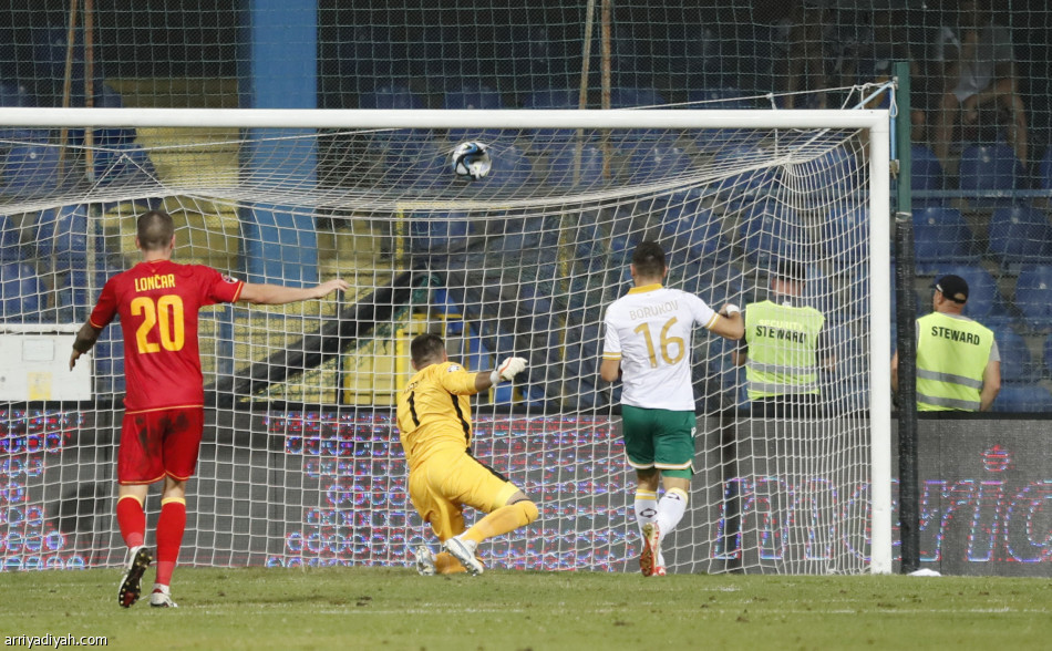 هدف متأخر يمنح الجبل الأسود نقاط بلغاريا