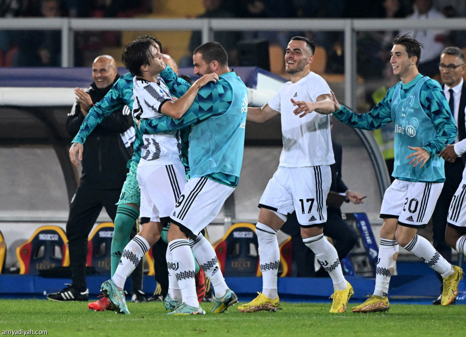 فاجيولي يهدي يوفنتوس نقاط ليتشي