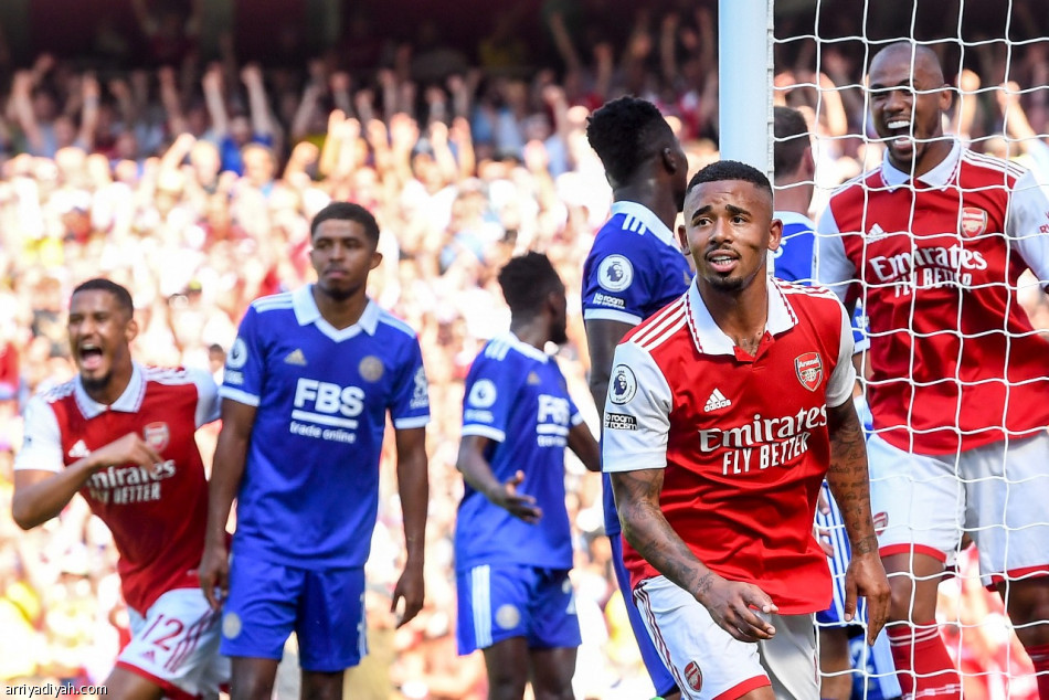 جيسوس يقود أرسنال لاكتساح ليستر