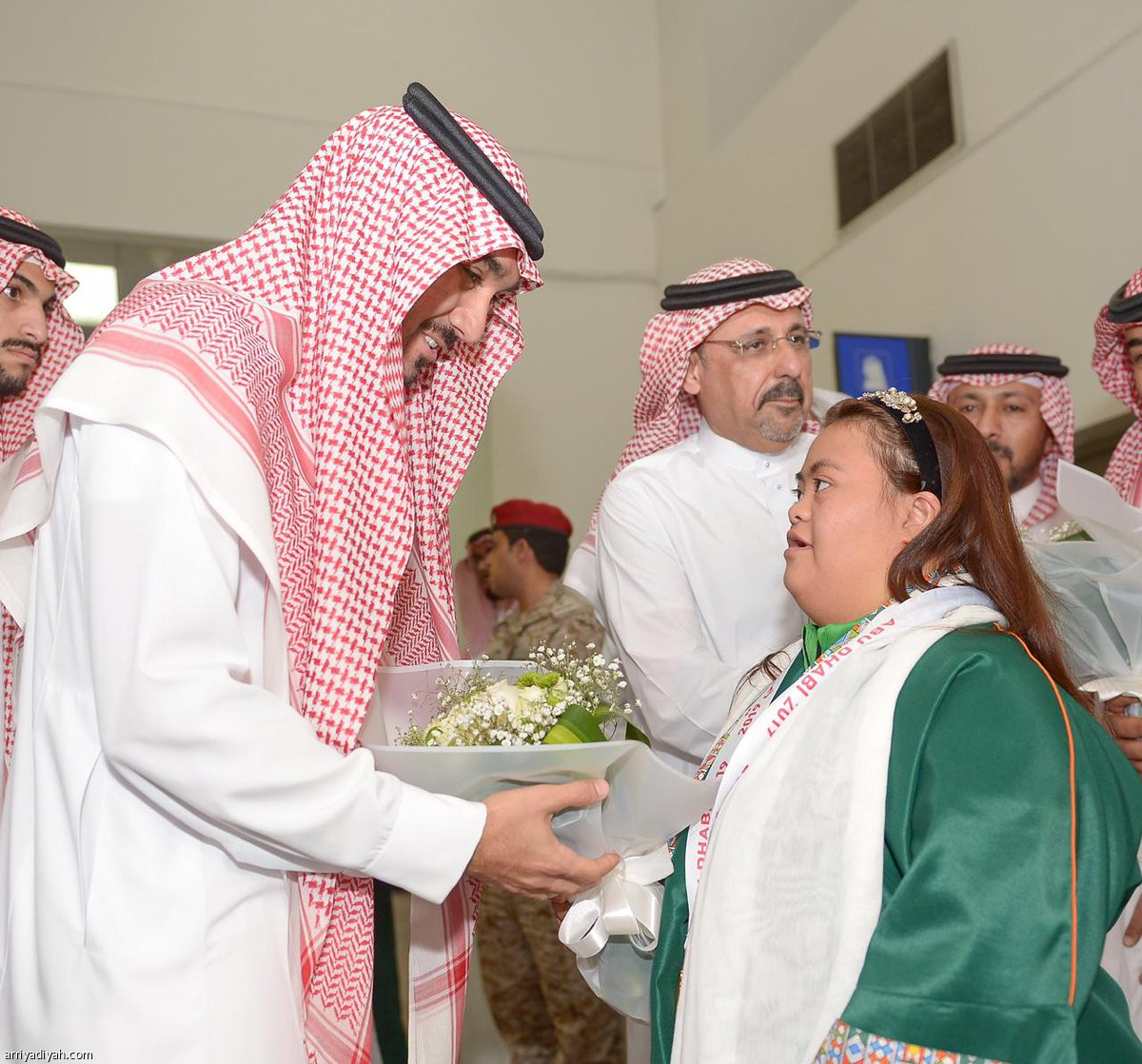 استقبال الأبطال