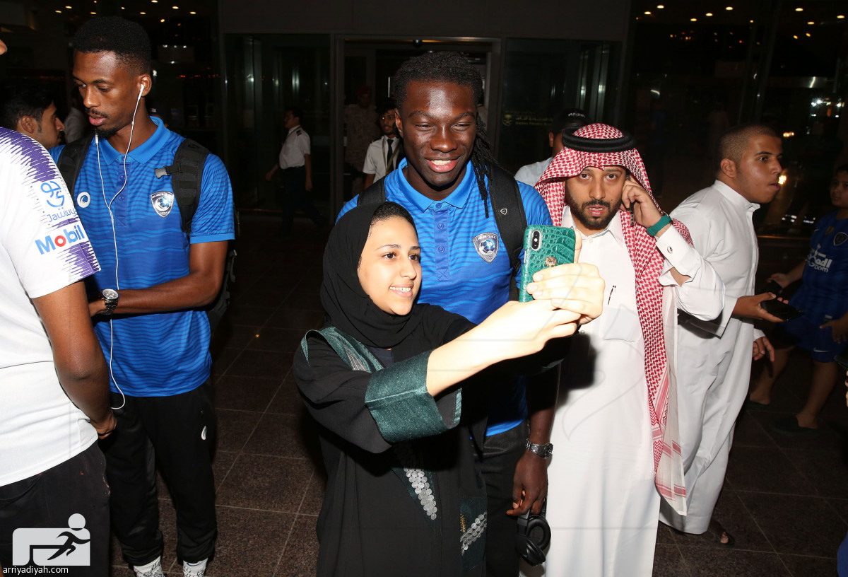 الهلال يصل جدة