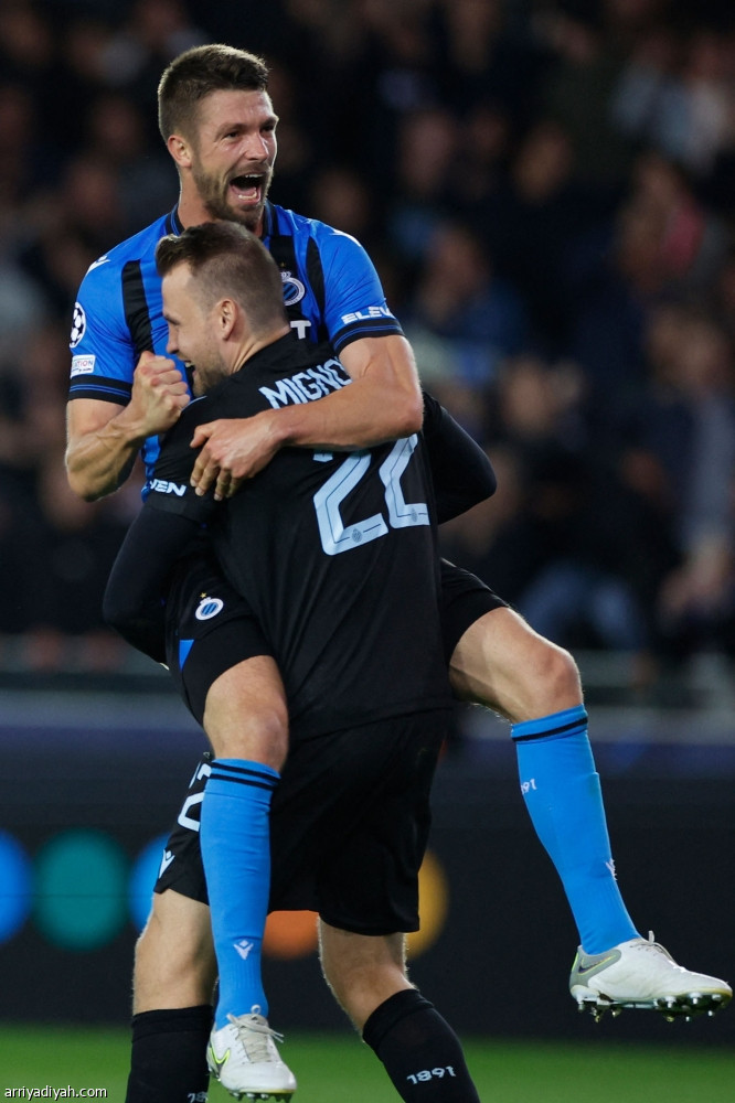 كلوب بروج يقهر أتلتيكو.. وينفرد بالصدارة