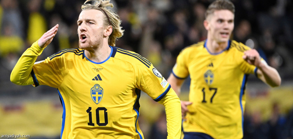 تصفيات يورو.. السويد تكتسح أذربيجان