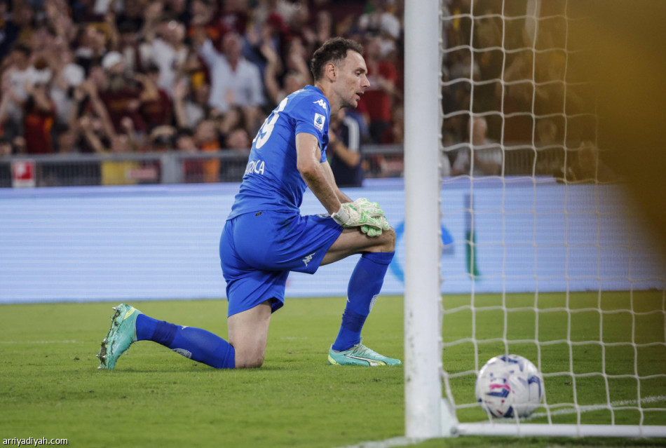 روما يمطر شباك إمبولي بـ7 أهداف