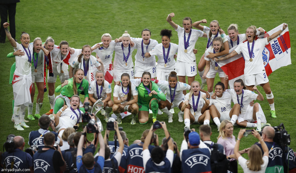 المرة الأولى.. إنجلترا تتوج بـ«يورو 2022» للسيدات