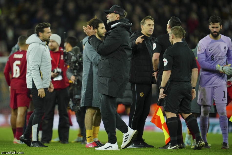 كأس الاتحاد.. تعادل يجبر ليفربول وولفرهامبتون على «الإعادة»