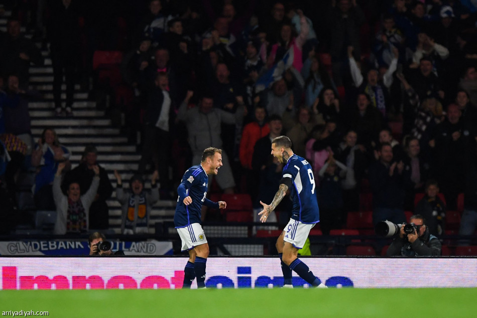 دوري الأمم.. أسكتلندا تقسو على أوكرانيا بثلاثية