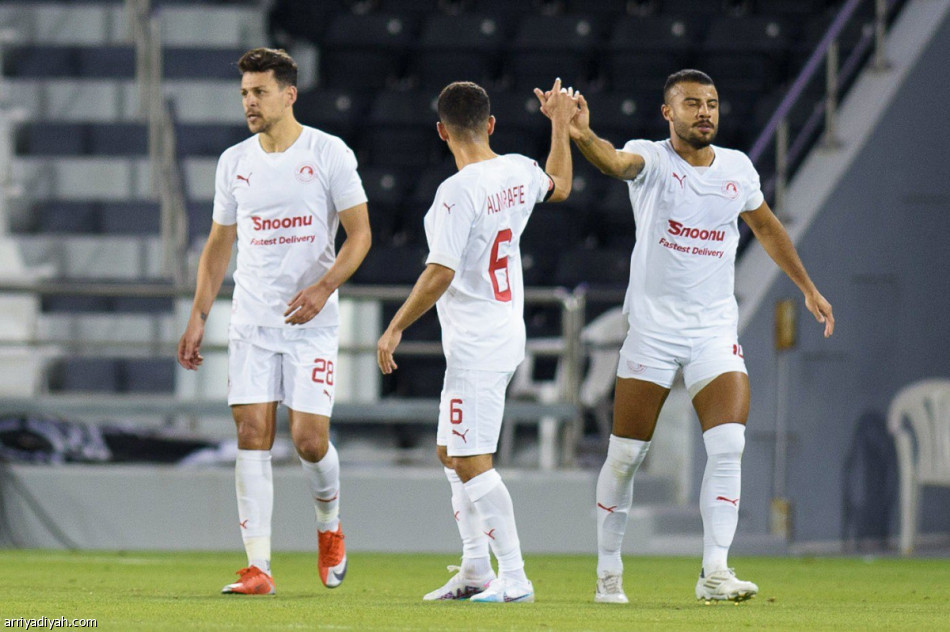 العربي يسقط الريان بـ«هاتريك» السومة