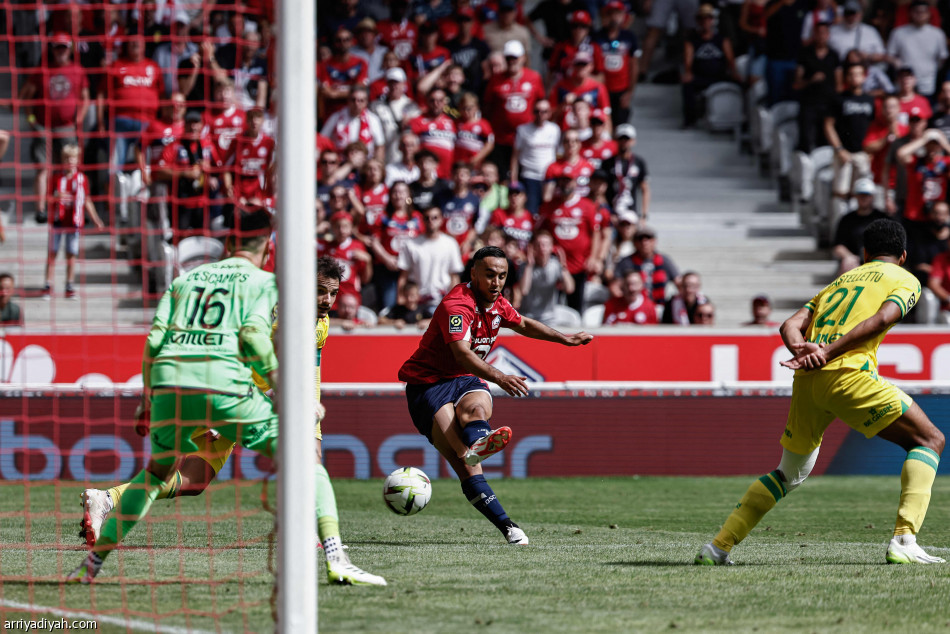 الدوري الفرنسي.. ليل يعبر نانت بثنائية