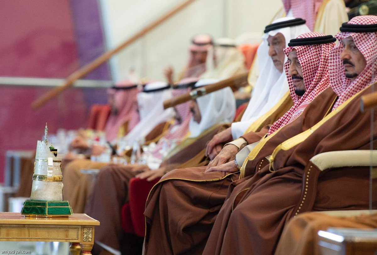 خادم الحرمين يرعى حفل السباق الكبير للفروسية  2019