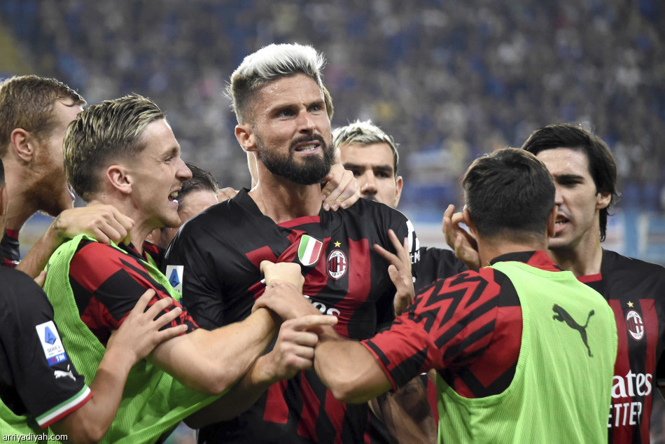 ميلان ينتزع نقاط سامبدوريا بـ10 لاعبين