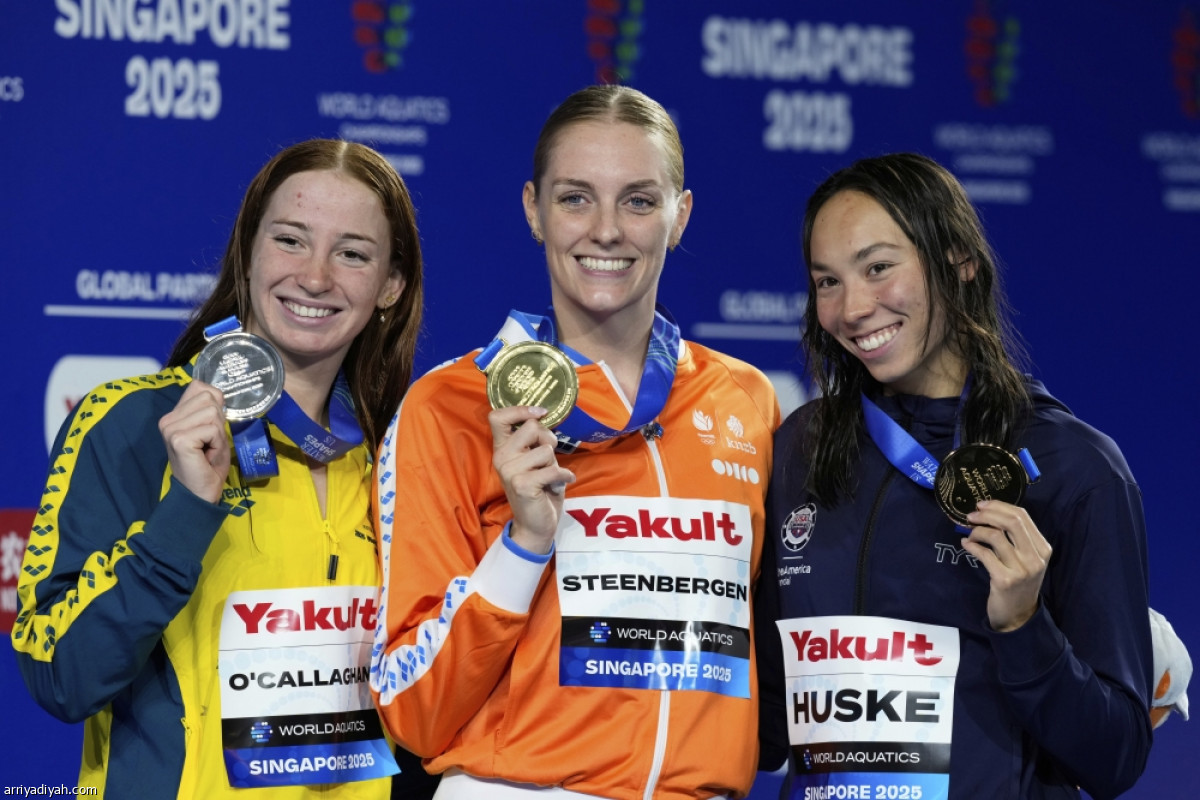 ماريت تحصد الذهبية