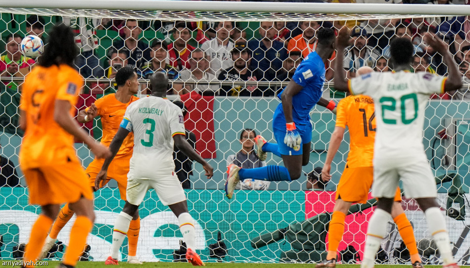 هولندا تسقط السنغال في «الرمق الأخير»