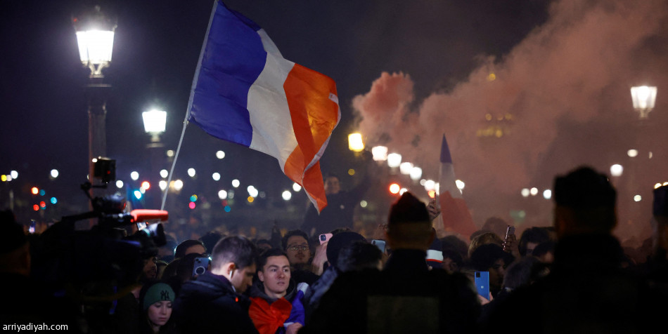 استقبال حافل للمنتخب الفرنسي