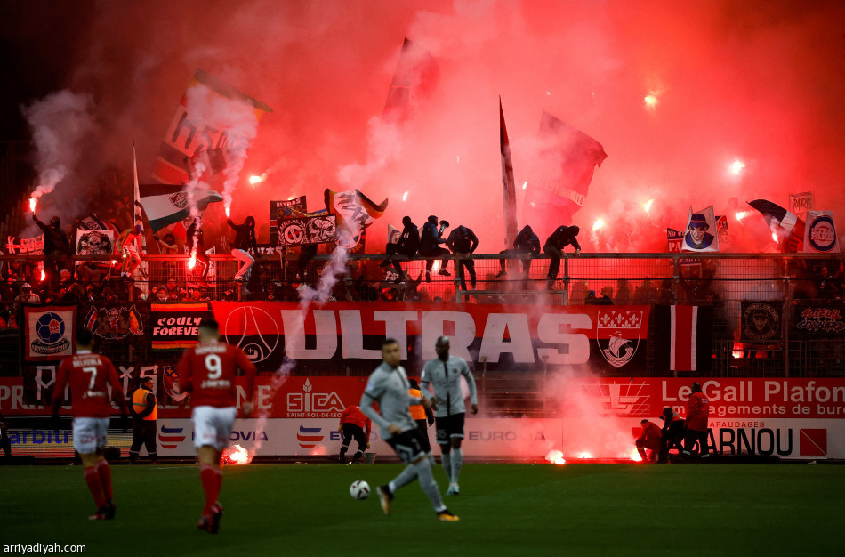 مبابي ينقذ سان جيرمان أمام بريست