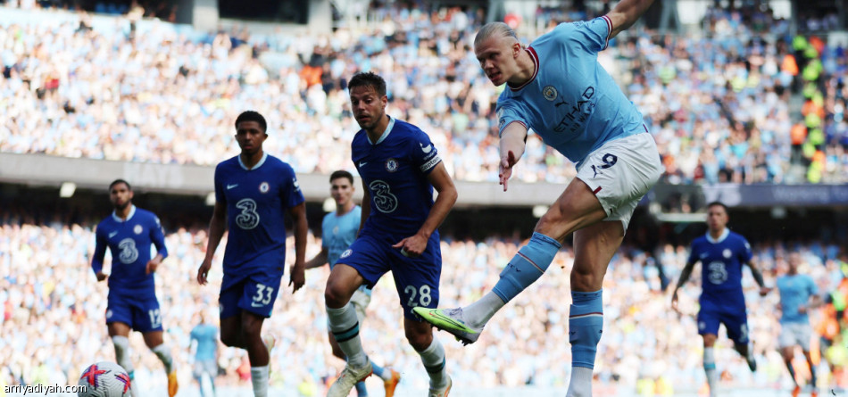 في ليلة الاحتفال.. السيتي يكسب تشيلسي