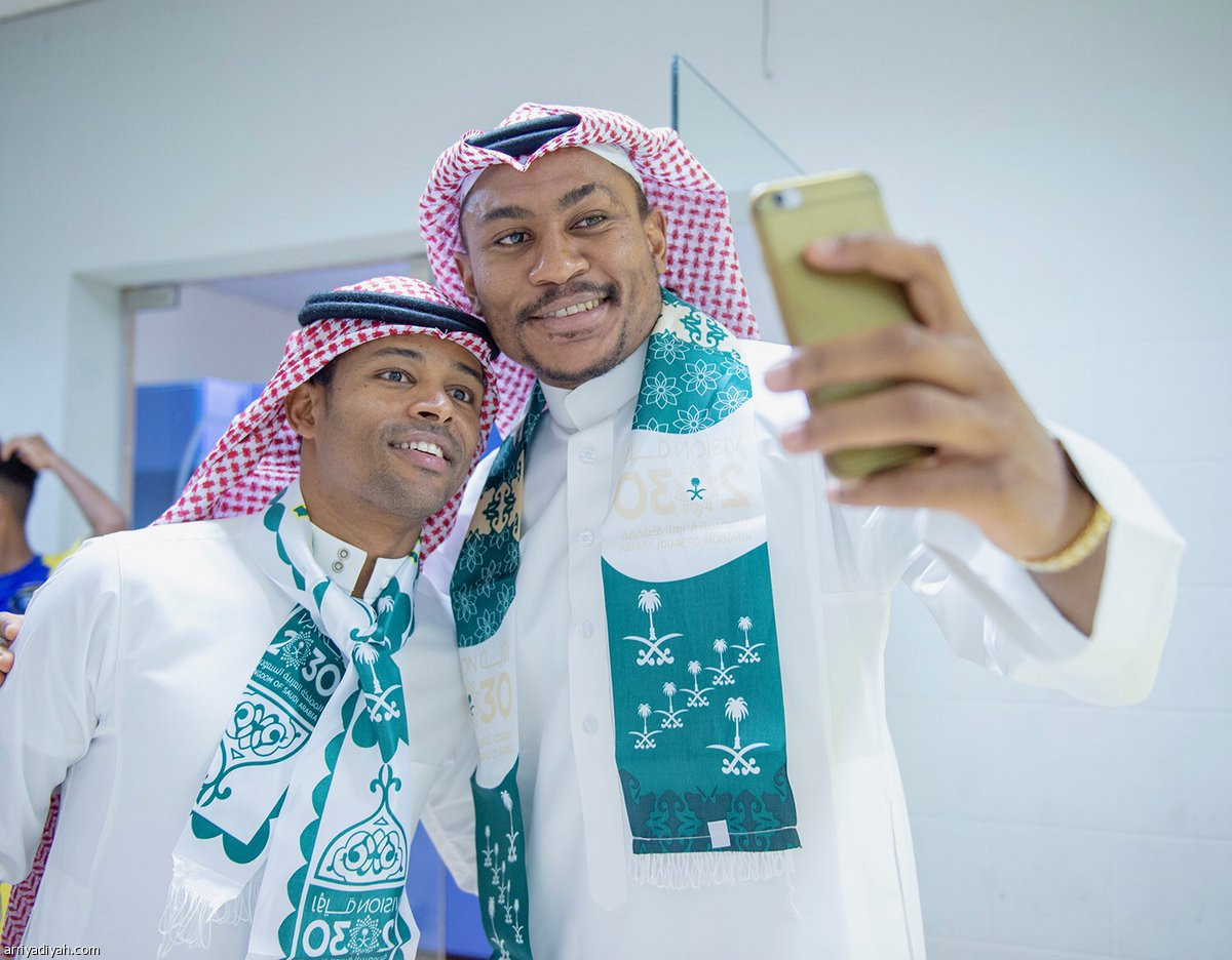 أجانب التعاون يحتفلون باليوم الوطني