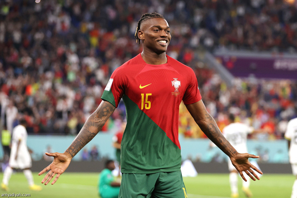 برتغاليو المونديال..
80% أبناء الثلاثي الكبير