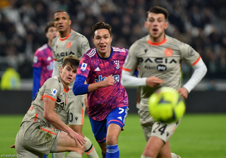 يوفنتوس يهزم أودينيزي.. ويتقدم إلى الثاني