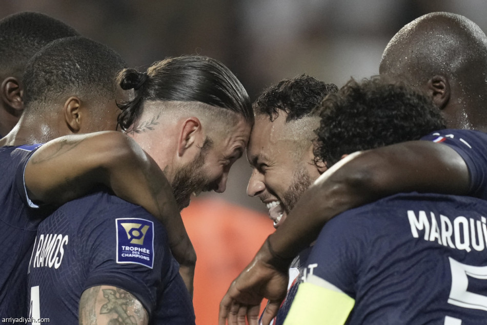 سان جيرمان يتوج بكأس السوبر الفرنسي