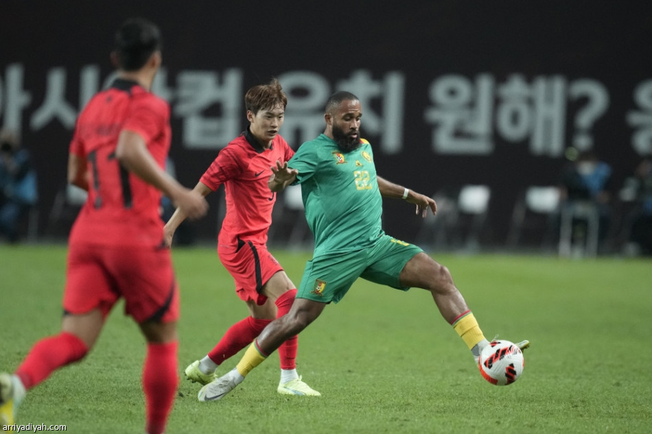 كوريا الجنوبية تكسب تجريبية الكاميرون