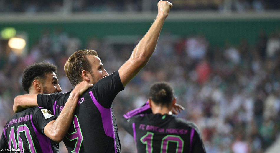 بايرن يكتسح فيردر بريمن .. وكين يضع بصمته الأولى