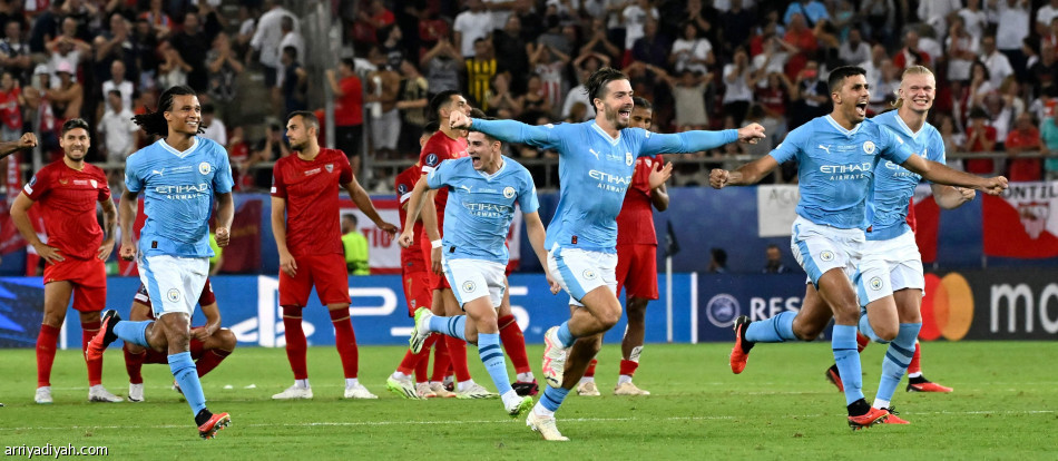 المرة الأولى.. السيتي يتوج بالسوبر الأوروبي