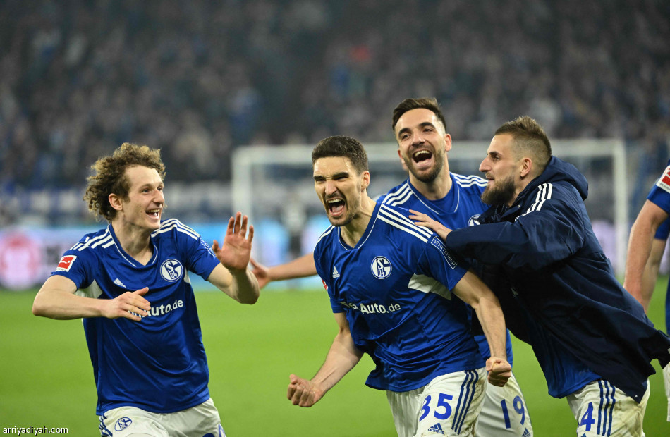 شالكة ينعش آمال البقاء بخماسية هيرتا برلين