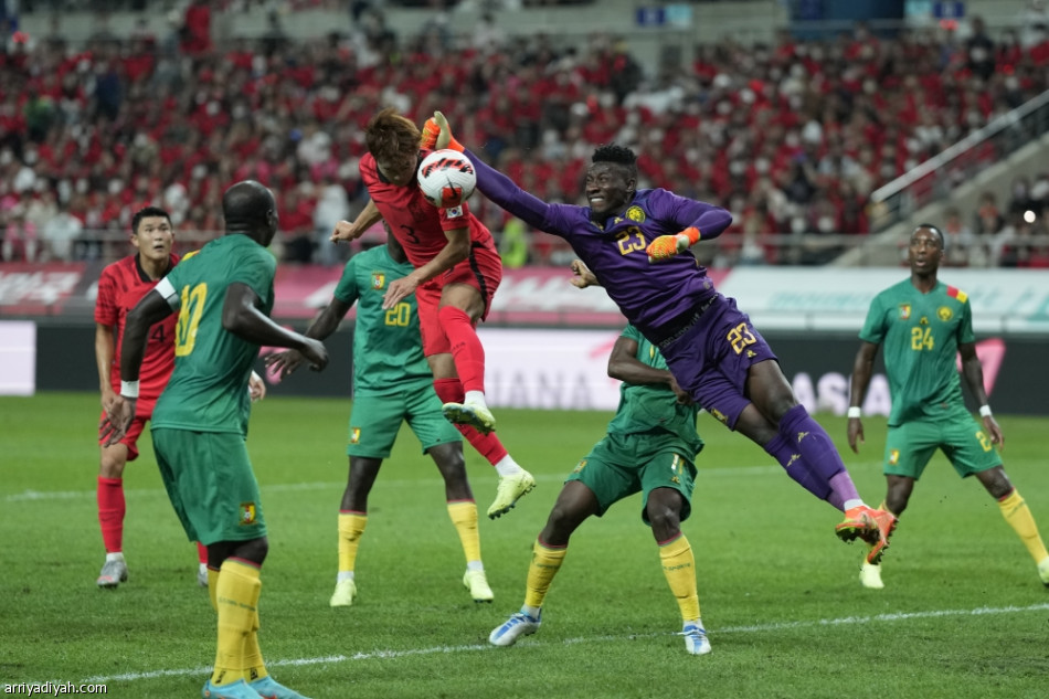 كوريا الجنوبية تكسب تجريبية الكاميرون