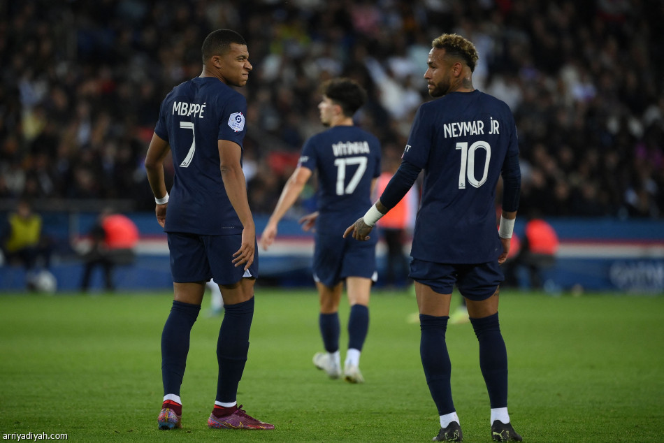 مبابي ينقذ سان جرمان أمام نيس