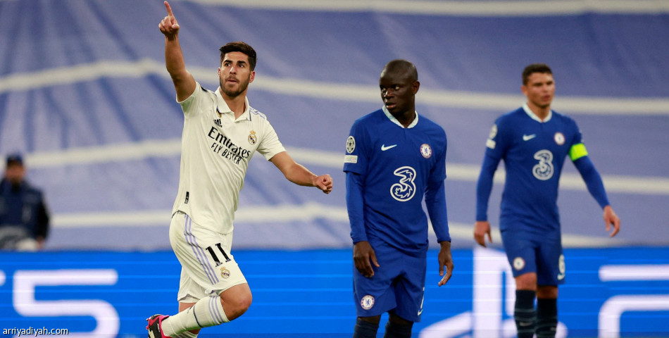 ثنائية تشيلسي تقرب الريال من نصف نهائي الأبطال