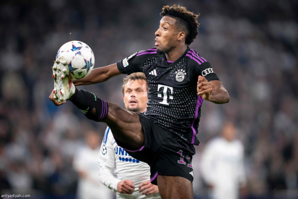 بايرن ميونيخ يعزز سجله القياسي بثنائية كوبنهاجن