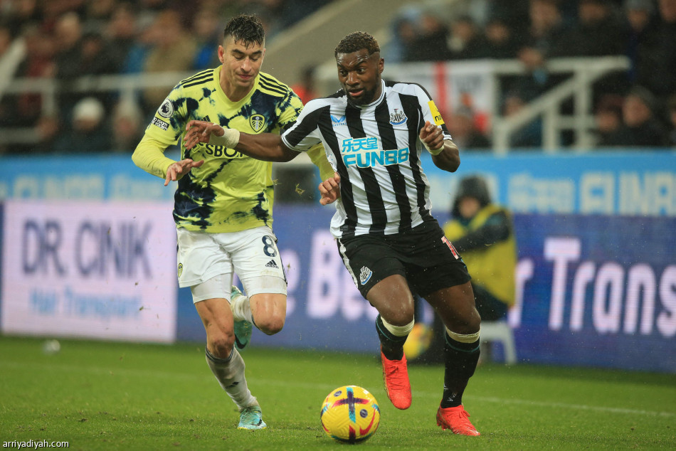 ليدز ينهي سلسلة انتصارات نيوكاسل